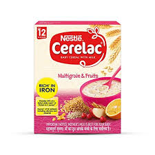 Nestle Cerelac Multigrain & Fruits Baby Cereal (12 months+)